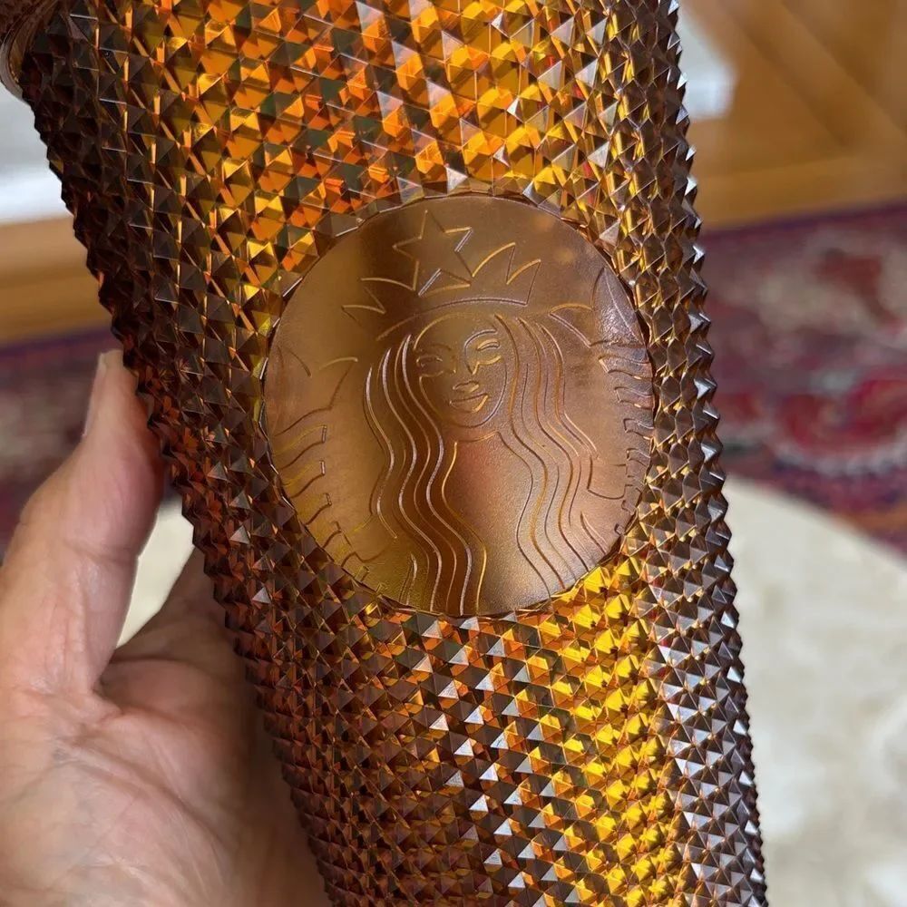 Starbucks 50th Anniversary Bronze Studded Grande Tumbler 2021 Limited Edition